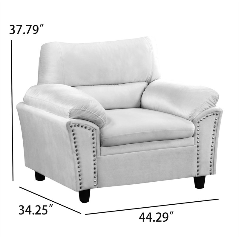 Fauteuil pivotant en lin 44,29 po, Lin beige