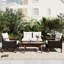 Mobilier de jardin 4 pièces GO