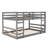 Full Over Full Bunk Bed With Ladder-1050021462
