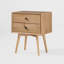 Solid Wood Bedside Table-1408516506