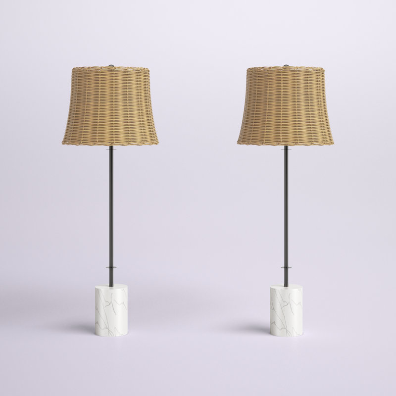 Lampe de table en métal Sheryll