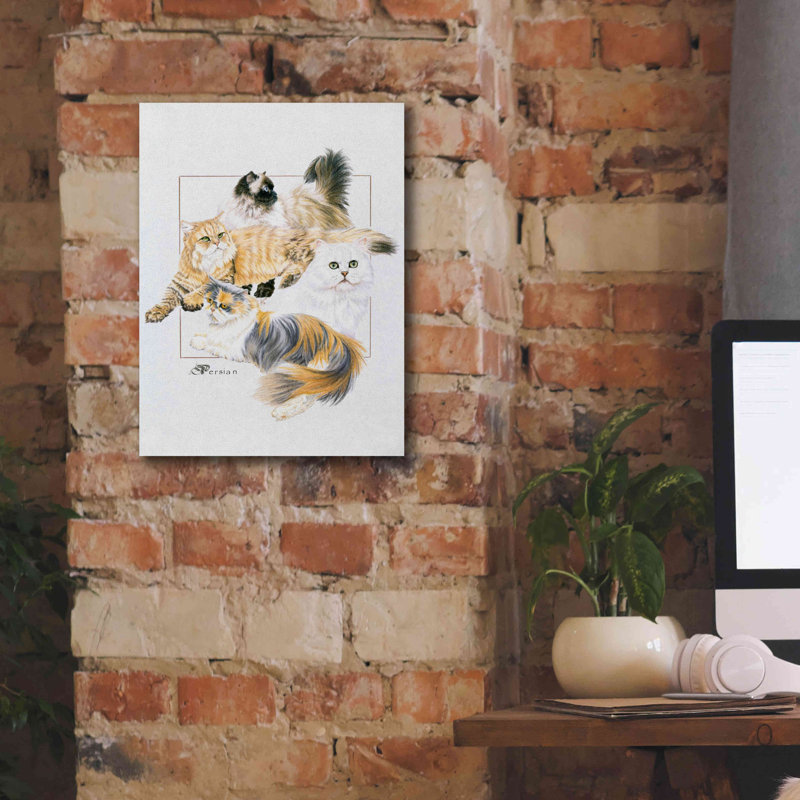 'Persian' by Barbara Keith, Canvas Wall Art