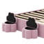 Lit double rembourré en forme de lapin avec 2 tabourets de rangement-940395712-947025856