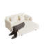 Canapé-lit convertible pour salon, chambre à coucher-528083721