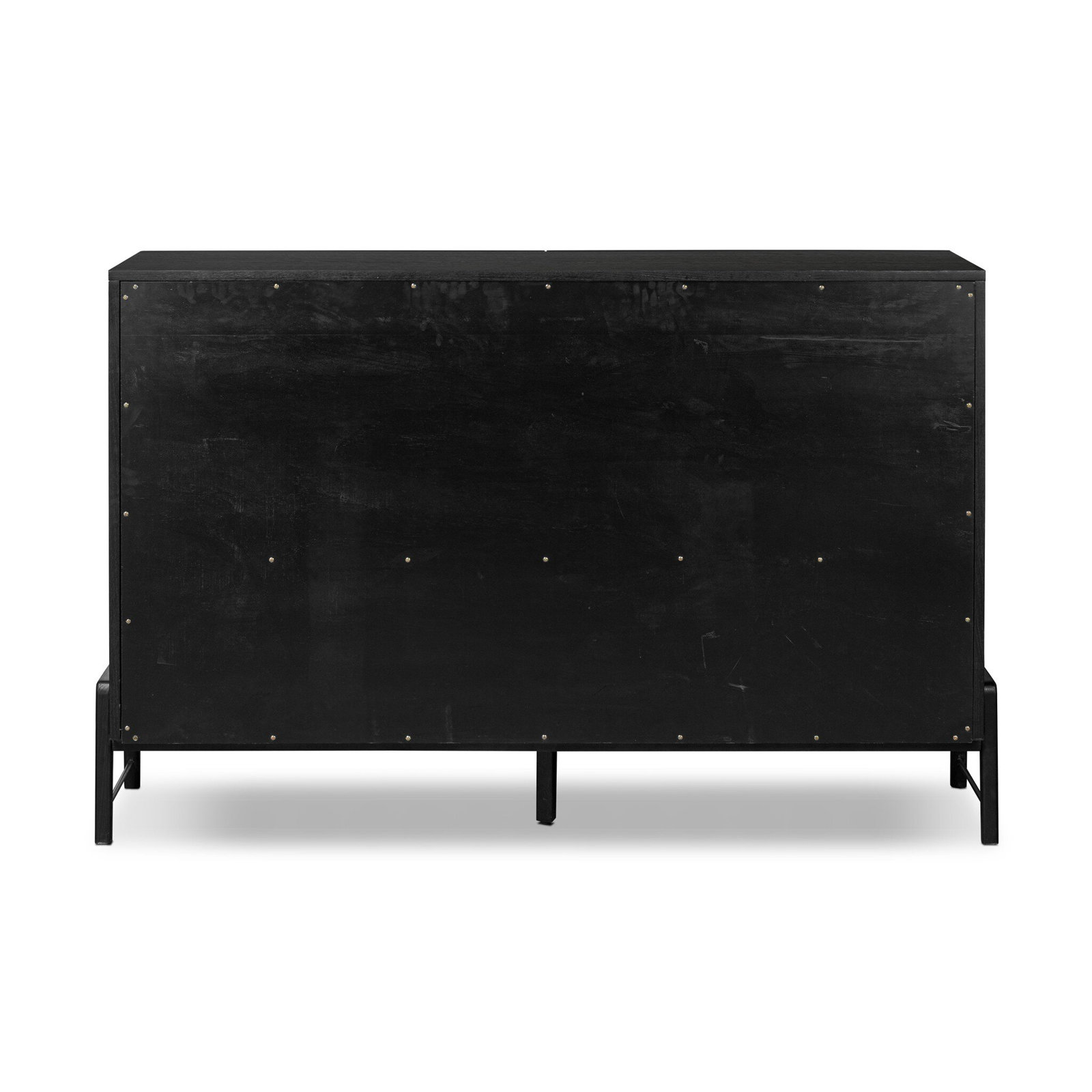 Karsten 8 Drawer Dresser-Yucca Oak Veneer, Ebony Oak