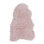 Rug & Kilim’S Sheepskin Single-Pelt Fur Rug In Dusk Pink