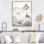 «Gray Sky Is The Limit Motivational Landscape I - Motivation», art mural