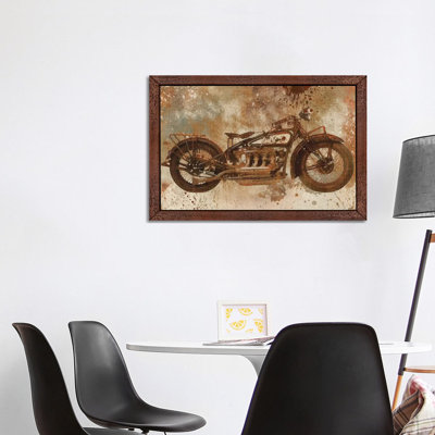 Live To Ride V by Carol Robinson - Print on Canvas