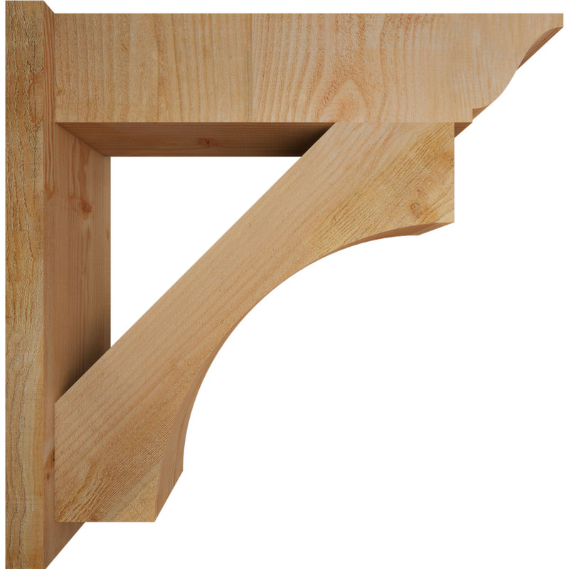 Persienne en bois Westlake, P 30 po x H 30 po, Sapin Douglas de 8 po (sciage brut)