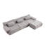 Canapé 3 + 1 places en chenille-2088272284