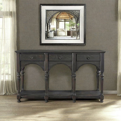 Retro Multifunctional Practical Console Table