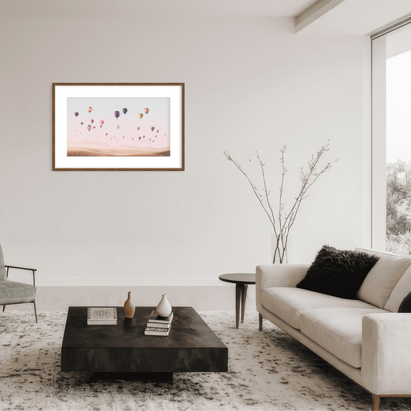 Nature Inspired Around the World by  - Picture Frame Photograph on Paper, 24" H x 36" W x 2.375" D, Framed Canvas, Black