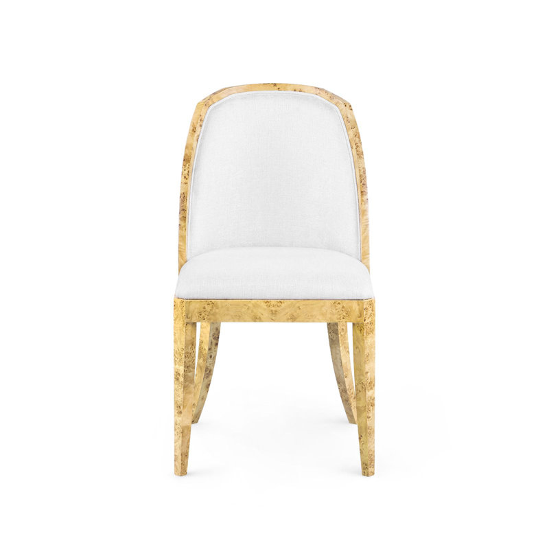 Ophelia Upholstered Dining Chair, Burl