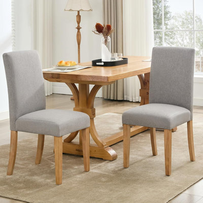 Modern Fabric Dining Chairs, Upholstered Kitchen Chair