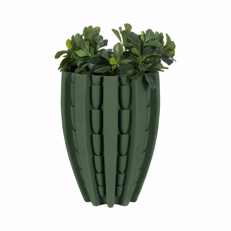 Lakeland Handmade Stoneware Table Vase, 15" H x 11" W x 11" D