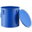 Carbon Steel Clips Grease Bucket - 30.3L
