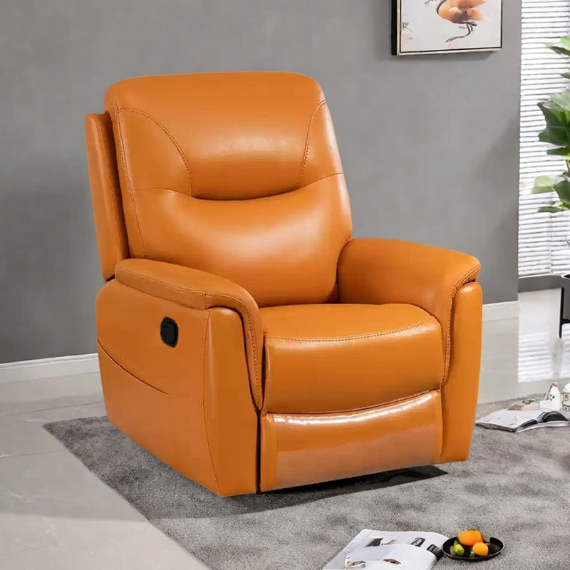 Araminta, Orange Faux Leather