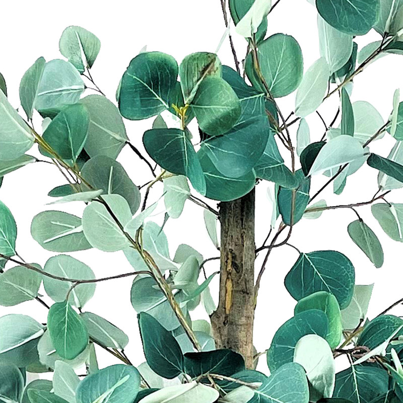 Locksley 72'' Faux Eucalyptus Tree in Pot
