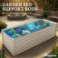 Ensemble de grand lit de jardin surélevé galvanisé 6X3x2ft avec gants-1320910982