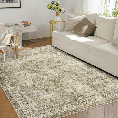 Floral Area Rug