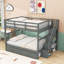 Lit superposé standard avec lit gigogne Hade de Harriet Bee-555626685-601435408
