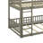 Queen Over Queen Bunk Bed With Ladder-1137043150