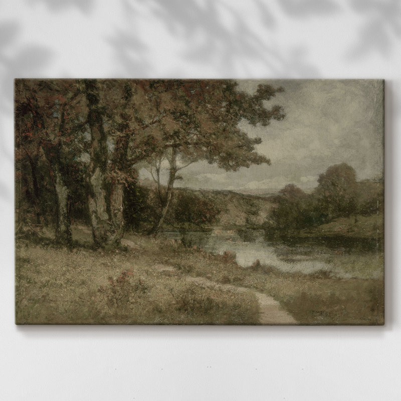 Paysages rétro-DCCxxvii -Galerie enveloppée Cavas, 8 x 12
