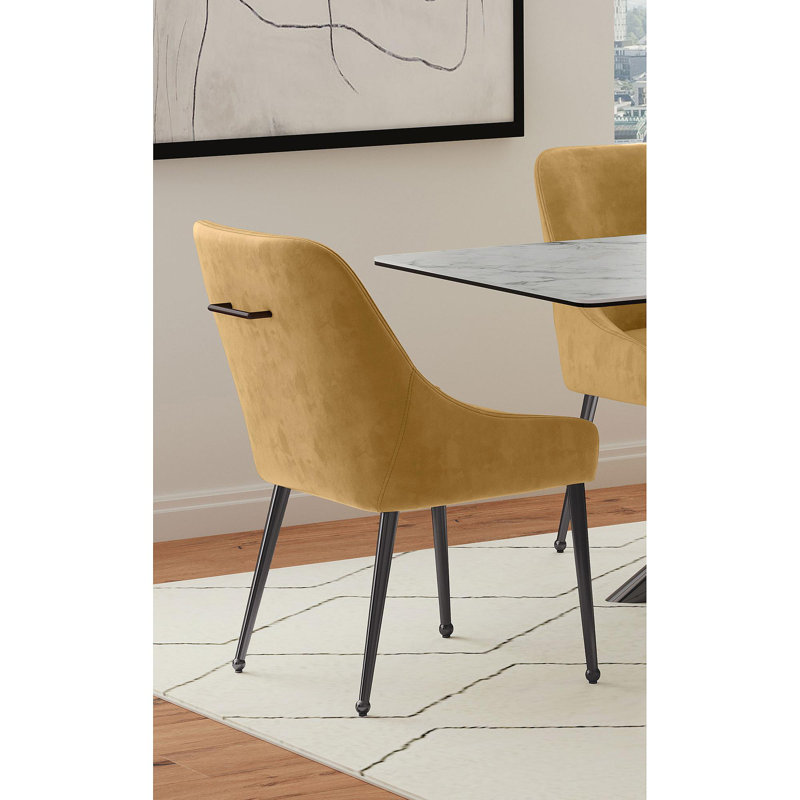 Ensemble de 2 chaises d'appoint Barnay