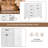 Asherah 36'' Free Standing Bathroom Vanity Cabinet with Ceramic Top-548515658
