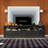 TV Stand for 75 in TV, Mid-Century Modern Entertainment Center with Storage Drawer, 70 in TV Console with Open Shelves, Wood Media Console TV Cabinet for Living Room