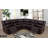 Khalil Faux Leather Reclining L-Shaped Sectional Symmetrical
