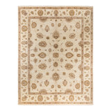 Overdyed One-of-a-Kind Rectangle 9'2" X 12'1" Hand Knotted Area Rug