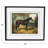 Waverly Horse Picture Frame Print