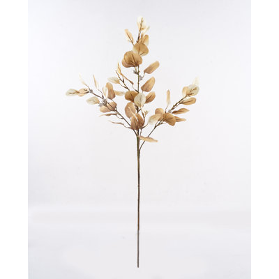 Artificial Fall Winter Eucalyptus Leaves Branch For Vase Filler, Farmhouse Long Stem Bulk Foliage Bouquet For Wedding Party Thanksgiving Day Home Office Table Centerpiece Shelf Decorations