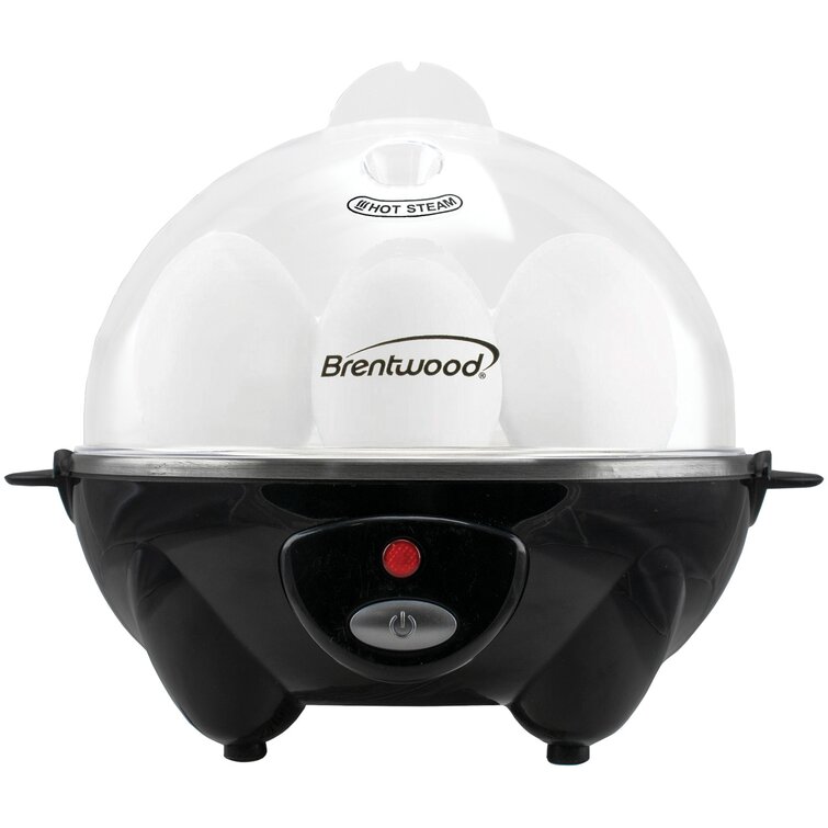 Electric Egg Cooker 7-Capacity BPA-Free Hard-Boiled Egg Maker with