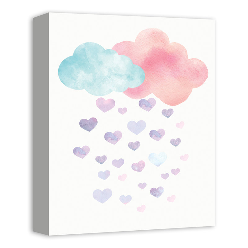 Art sur toile pluie en aquarelle Labarre