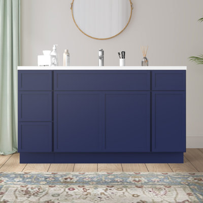 Base de meuble-lavabo simple 54 po seulement