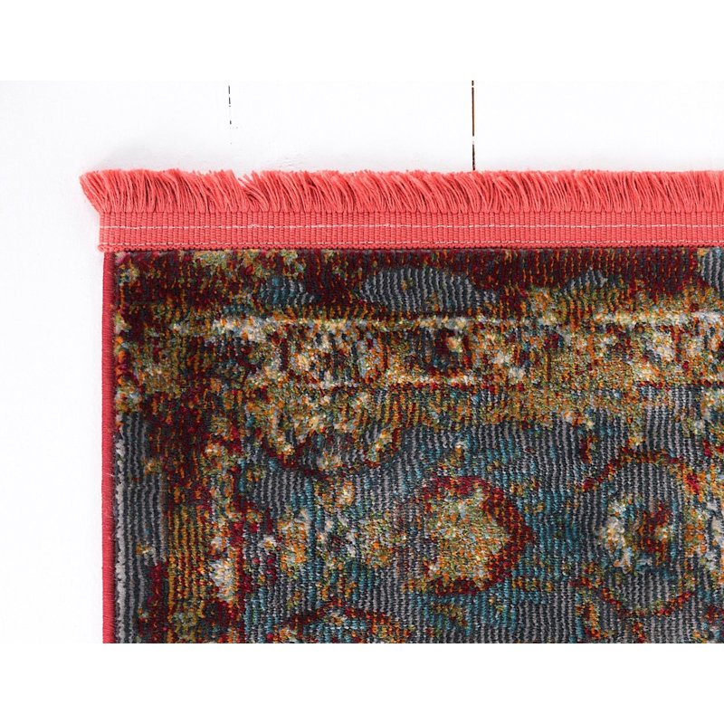 Oriental Indoor Rug, Round 5'5"