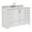 Meuble-lavabo simple avec plateau Abshire 55-93359353