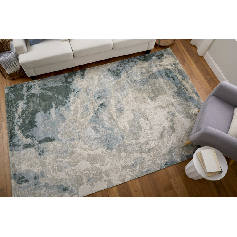 Tapis brun clair Gemma, Rectangle 9 pi 6 po x 13 pi 6 po