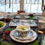 Ensemble de 4 assiettes Winter's Frost