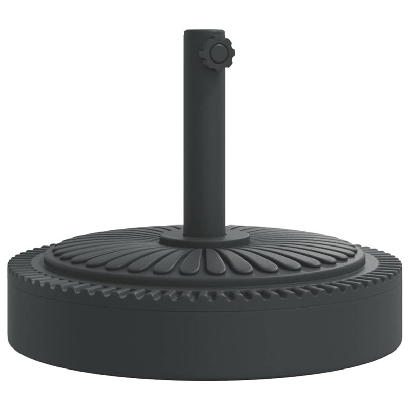 Base de parasol Arlmont & Co. avec roues pour poteaux de 1,5 po / 1,9 po de diamètre, 55.1 lb