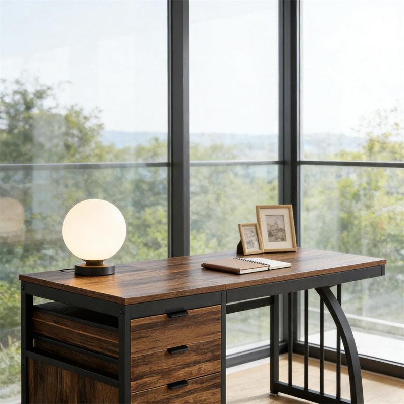 Bureau extensible (sans tabourets)