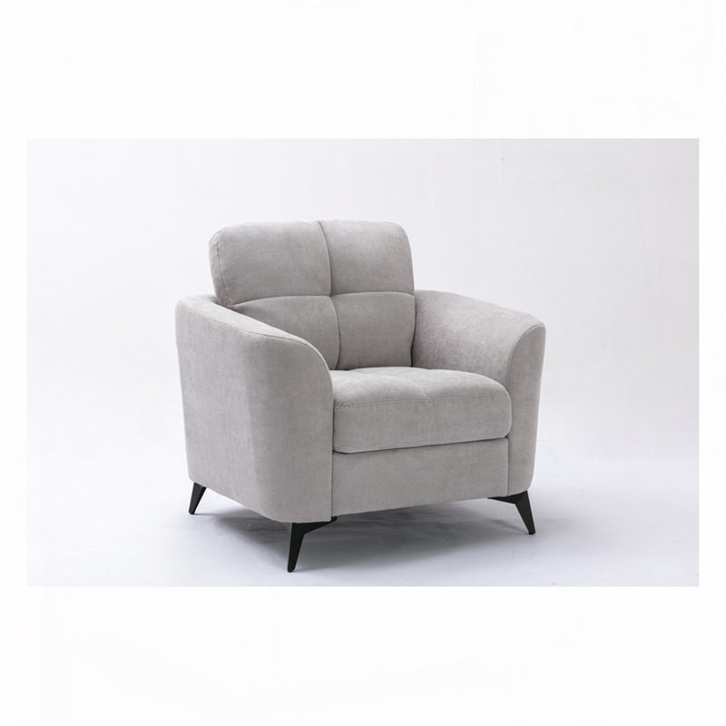 Chaise en tissu tissé