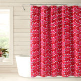 Cotton Floral Single Shower Curtain