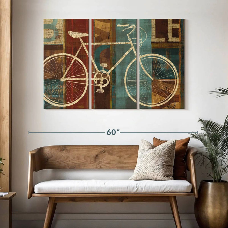 Le vélo Mehar se brise, H 32 po x l 50 po