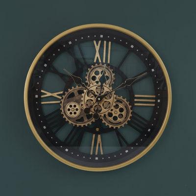 Pasadena Metal Wall Clock