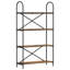 Bookshelf Engineered wood Modern Rectangular Shelving Unit Living Room-400222322