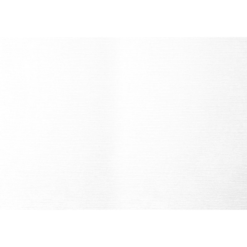 Bibliothèque blanche élégante, H 48 po, à 3 niveaux, pour la chambre à coucher et le bureau, 6 tablettes ouvertes, stratifié 3 stable, salon contemporain, chambre à coucher, construction fonctionnelle