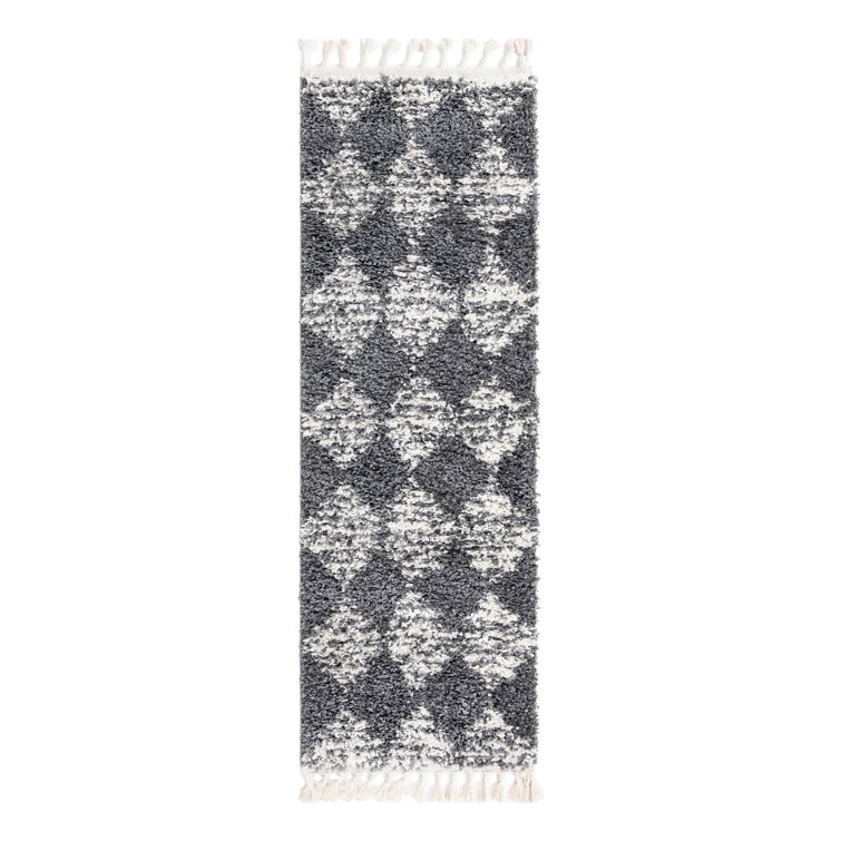 Serenity Shag Geometric Indoor Rug